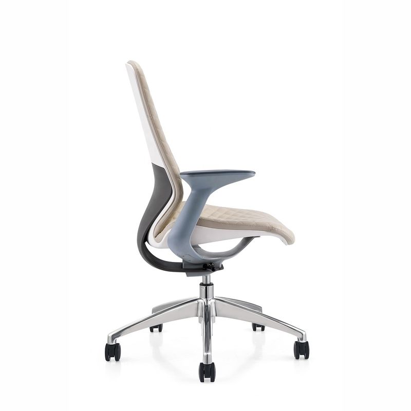 Fin de la maison Couverture en cuir en PU Chaise de bureau Vente de meubles en plastique de luxe Chaise pivotante
