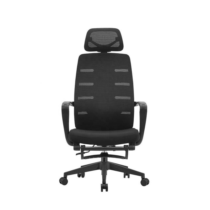 Chaise de bureau pivotante en acier inoxydable pour le personnel et les gestionnaires