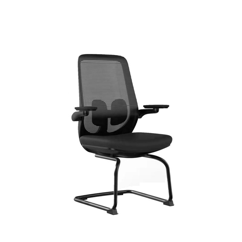 Restez au frais et à l'aise avec Y-SEATER Mid-back Mesh Bureau Chaise de conférence 2D bras
