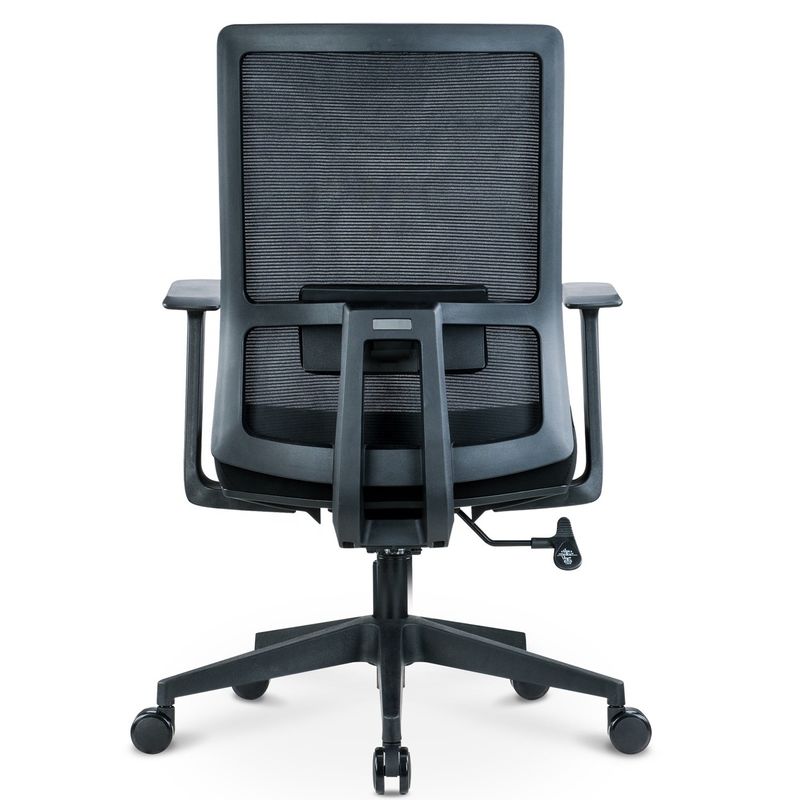 Support lombaire de luxe réglable Ergonomie exécutive Bureau d'ordinateur pivotant Bureau de bureau à dos moyen Meubles de bureau