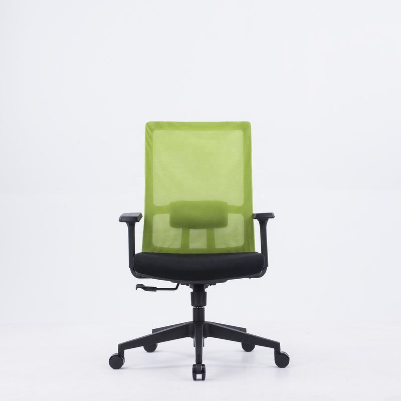 Chaises de bureau à dos moyen Meubles de luxe avec soutien lombaire et certificat BIFMA