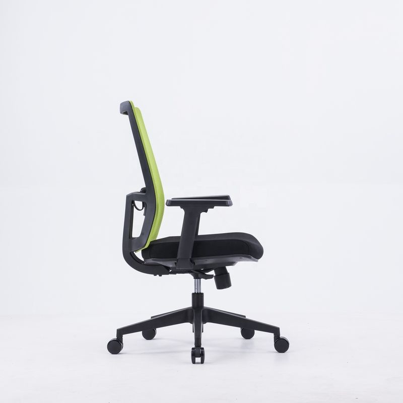 Chaises de bureau à dos moyen Meubles de luxe avec soutien lombaire et certificat BIFMA