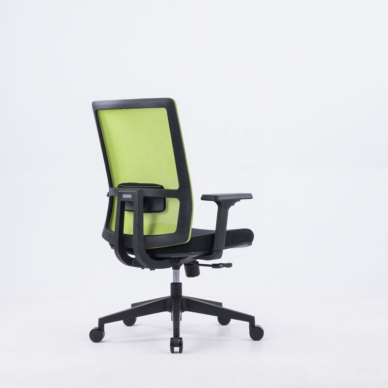 Chaises de bureau à dos moyen Meubles de luxe avec soutien lombaire et certificat BIFMA
