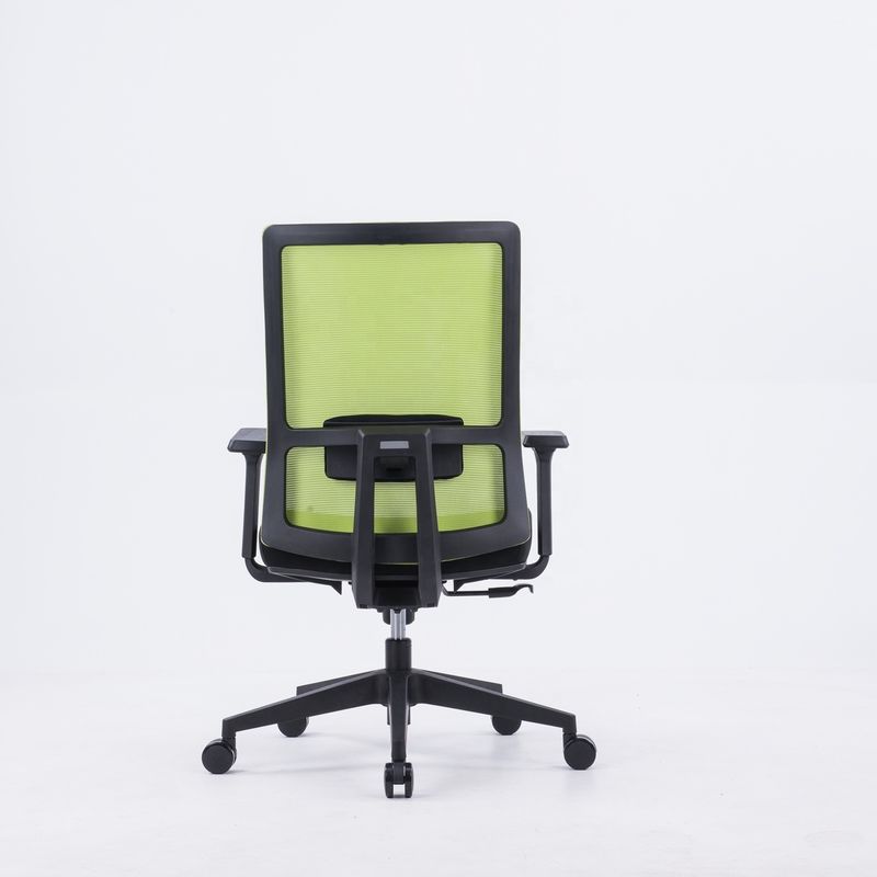 Chaises de bureau à dos moyen Meubles de luxe avec soutien lombaire et certificat BIFMA