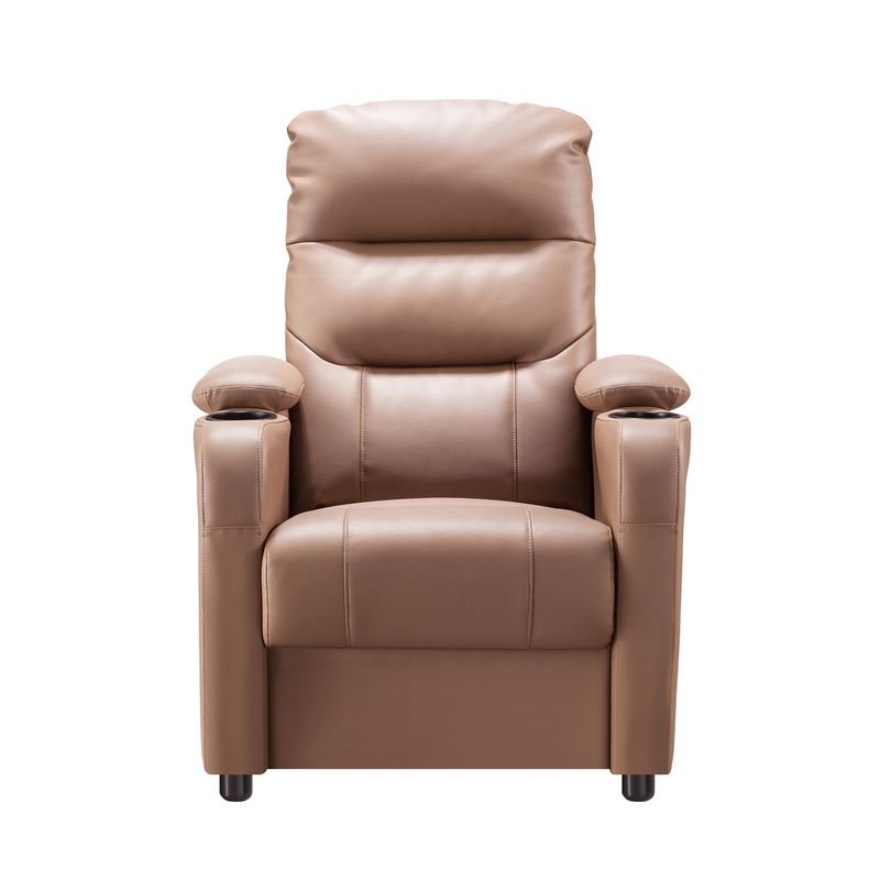 Chaise de loisirs de luxe de style classique à cadre en bois pour salon, cinéma ou théâtre direct