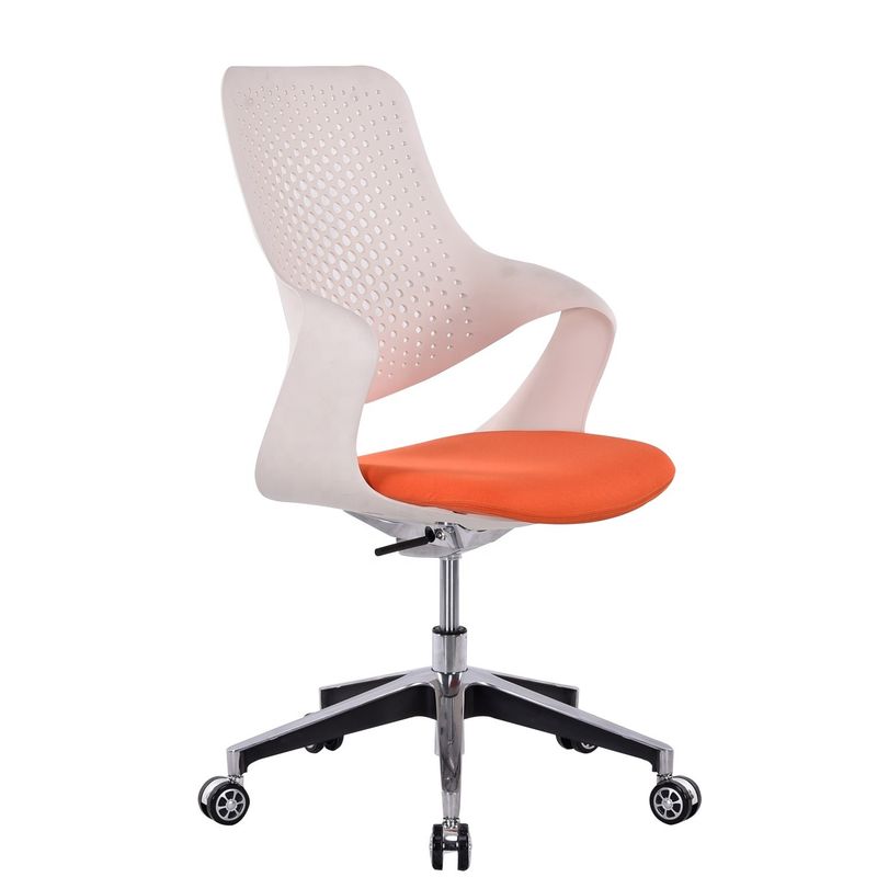 Chaise de bureau en plastique moderne réglable pour bureau d'ordinateur