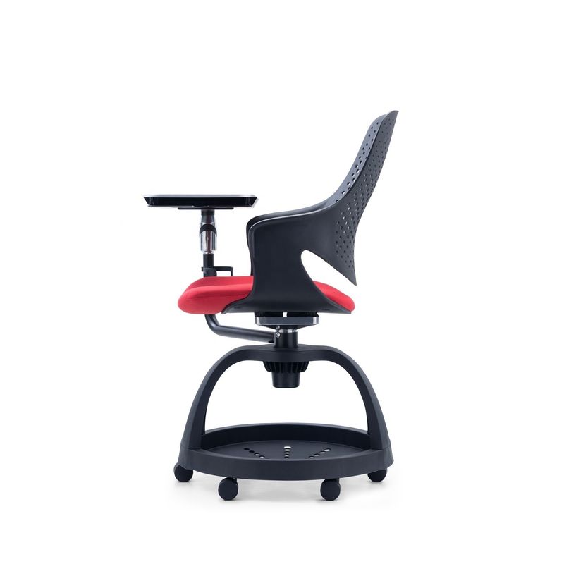 Finement fabriqué chaise d'étudiant en plastique avec tablette chaise de bureau exécutive 620*950*940MM