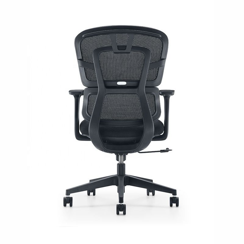 Chaise de bureau ergonomie réglable à double dos à dos médian en maille pour meubles de bureau modernes