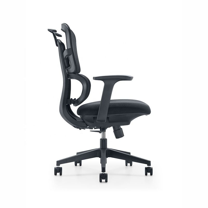 Chaise de bureau ergonomie réglable à double dos à dos médian en maille pour meubles de bureau modernes