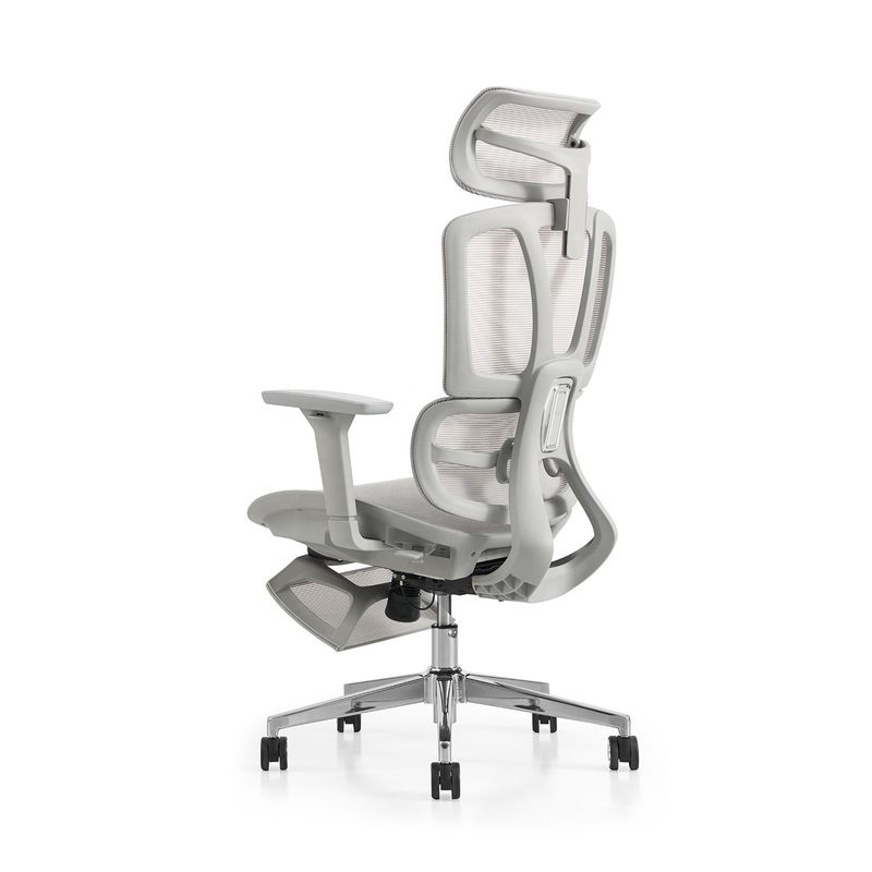 Chaise pivotante Y-SEATER Chaise de bureau pleine maille avec cadre en aluminium et conception ergonomique