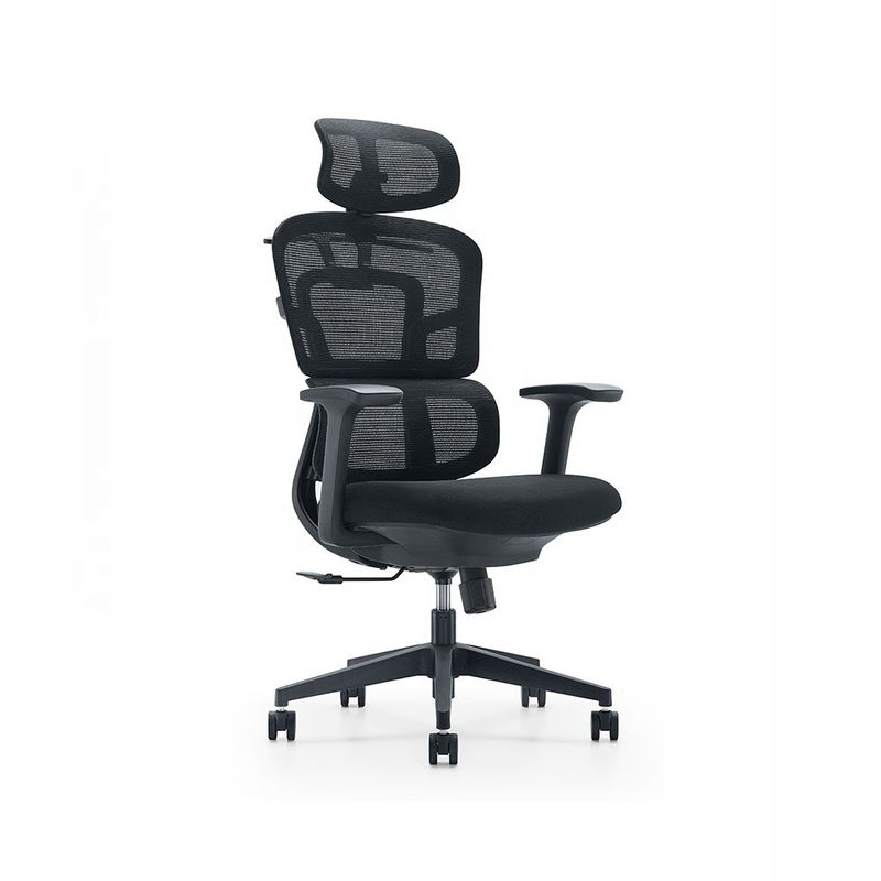Coffret de courrier réglable à dos haut Executive Luxury Mesh Chaise de bureau avec support lombaire