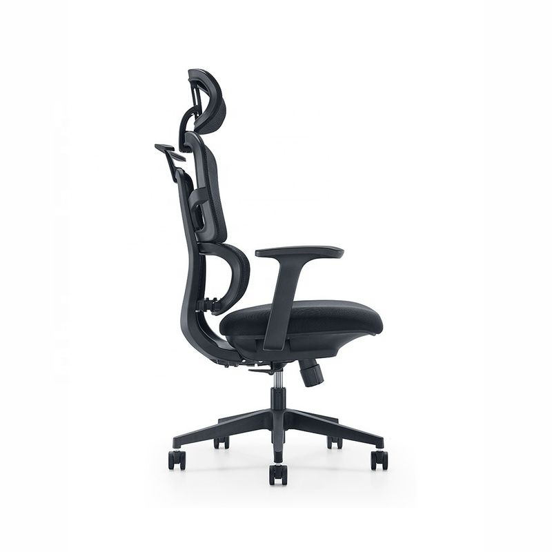 Coffret de courrier réglable à dos haut Executive Luxury Mesh Chaise de bureau avec support lombaire