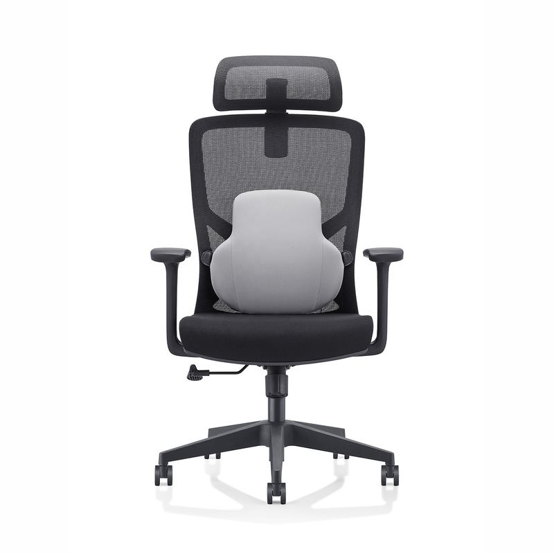 Mécanisme d'auto-chargement Chaise ergonomique à dos en maille haute pour un travail de bureau confortable