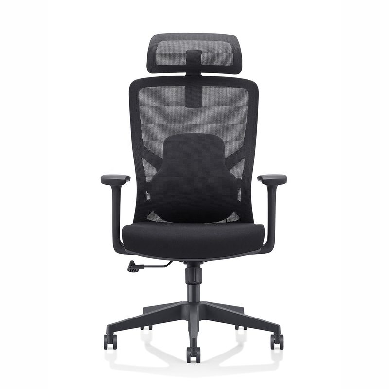 Chaise de bureau ergonomique en tissu en maille pour poste de travail et chef 645*630*1145-1300mm