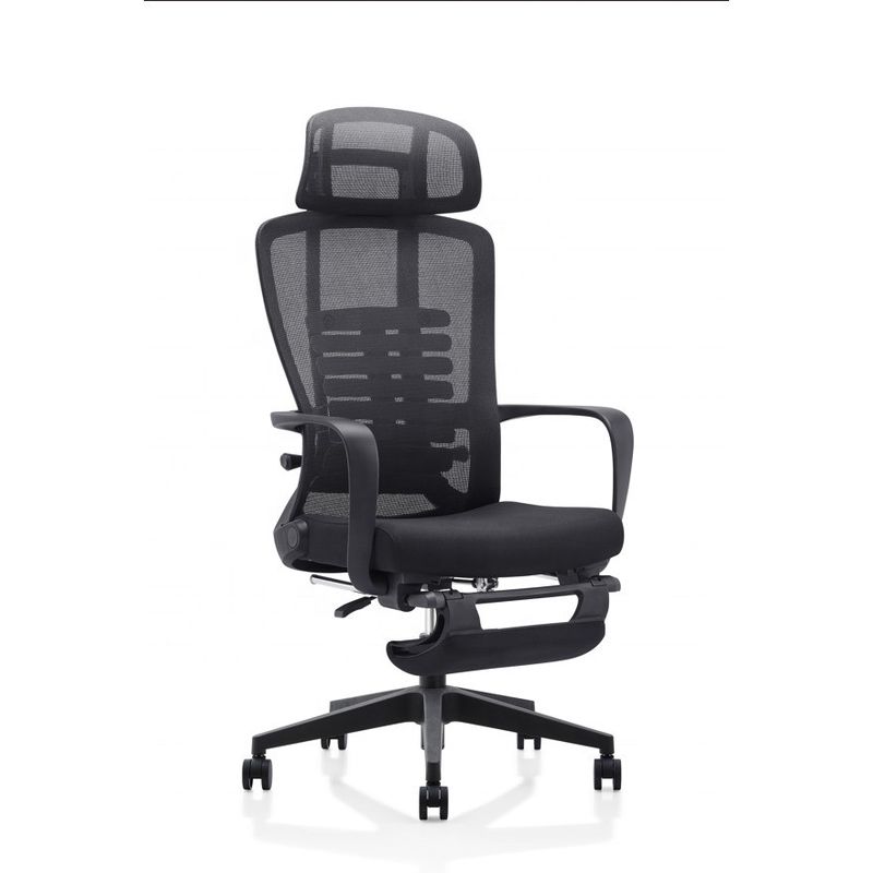 Emballage du courrier Y Chaise de bureau ergonomique avec support lombaire réglable et dos en maille
