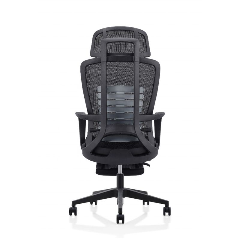 Emballage du courrier Y Chaise de bureau ergonomique avec support lombaire réglable et dos en maille