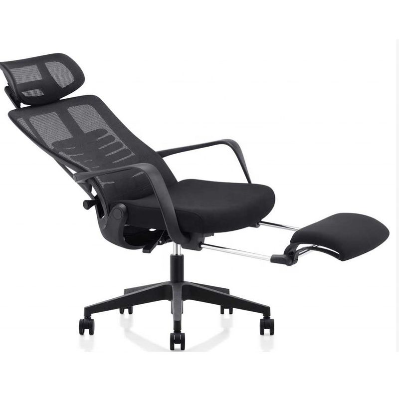 Emballage du courrier Y Chaise de bureau ergonomique avec support lombaire réglable et dos en maille