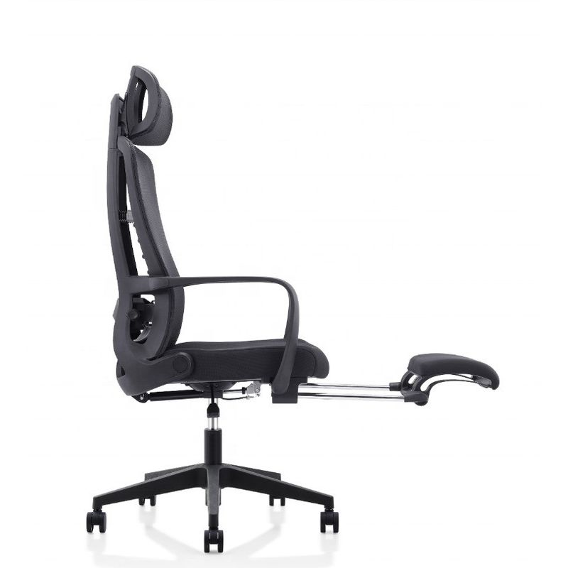Emballage du courrier Y Chaise de bureau ergonomique avec support lombaire réglable et dos en maille