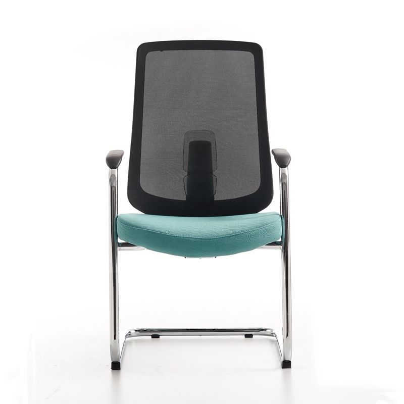 Chaise de bureau pour le personnel à mi-arrière en maille Chaise de salle de conférence avec pied en métal et expédition gratuite