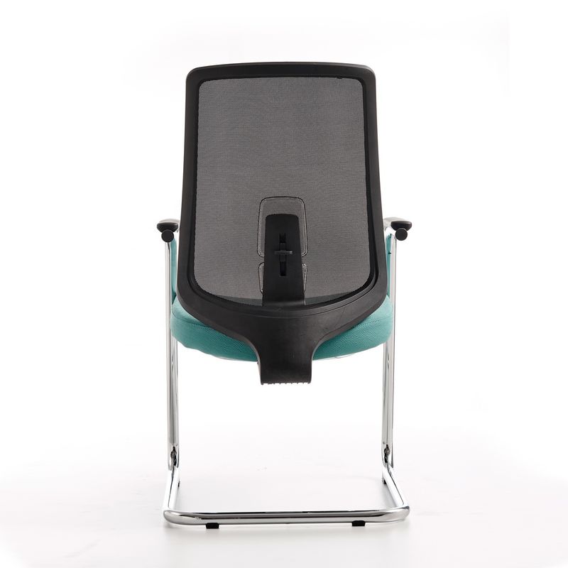 Chaise de bureau pour le personnel à mi-arrière en maille Chaise de salle de conférence avec pied en métal et expédition gratuite