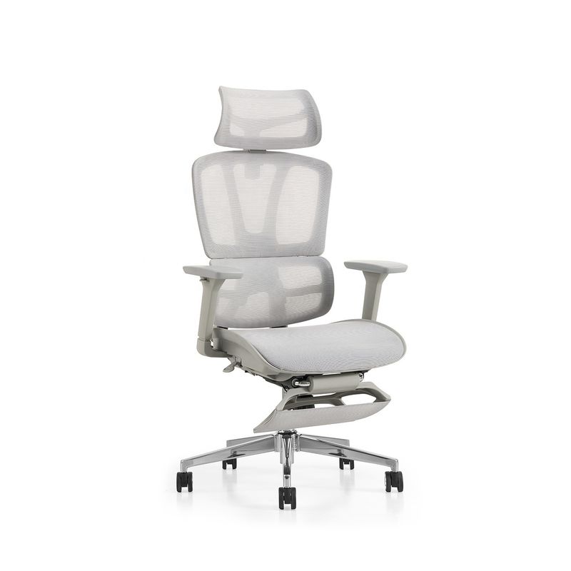 Chaise de bureau à maillage exécutif réglable en hauteur avec support lombaire
