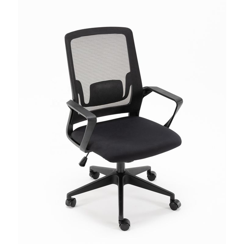 Chaises de bureau avec conception ergonomique et matériau de maille de type métallique en acier inoxydable