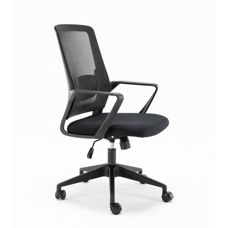 Chaises de bureau avec conception ergonomique et matériau de maille de type métallique en acier inoxydable