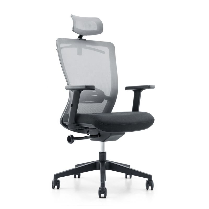Appuie-bras réglable moderne pivotant à haut dos chaise de bureau en maille ergonomique 650*690*1150-1250mm