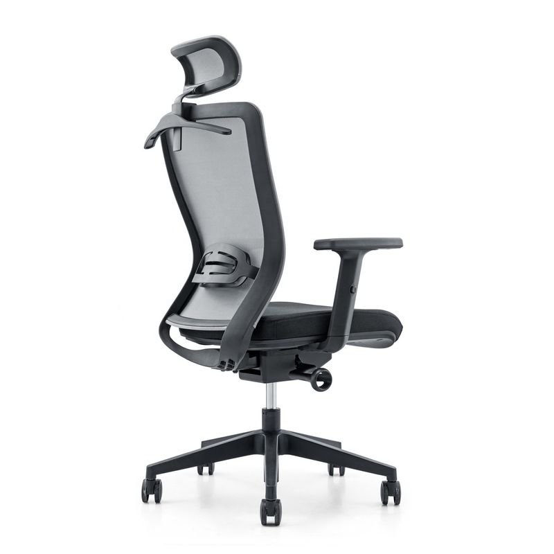 Appuie-bras réglable moderne pivotant à haut dos chaise de bureau en maille ergonomique 650*690*1150-1250mm