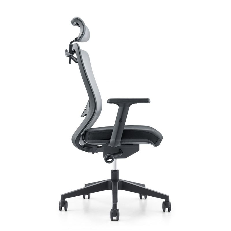Appuie-bras réglable moderne pivotant à haut dos chaise de bureau en maille ergonomique 650*690*1150-1250mm