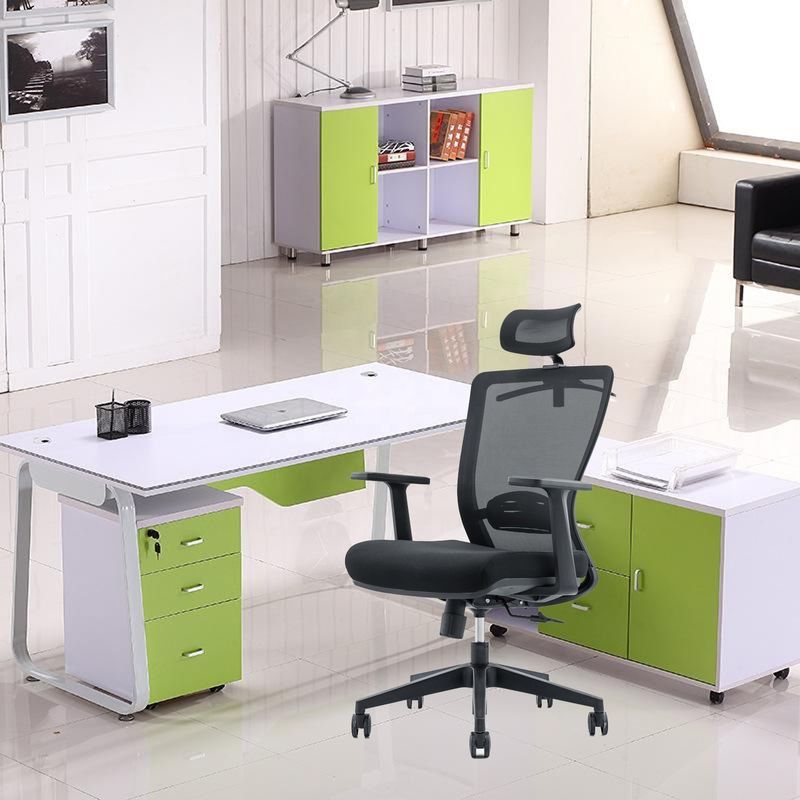 Appuie-bras réglable moderne pivotant à haut dos chaise de bureau en maille ergonomique 650*690*1150-1250mm