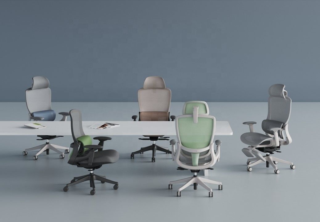 Chaise de chef pleine maille avec mécanisme Donati Meubles de bureau modernes de luxe Pass BIFMA Test