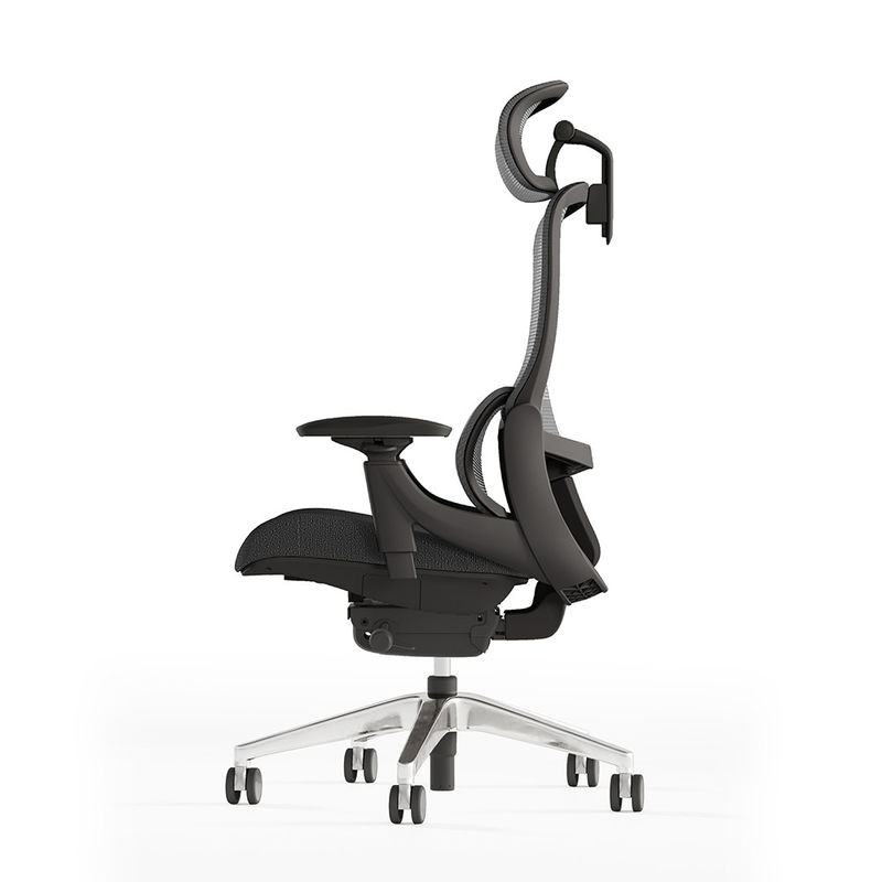 Mecanisme de verrouillage à inclinaison Chaise de chef de luxe à maillage complet pour bureau hôtel maison et école
