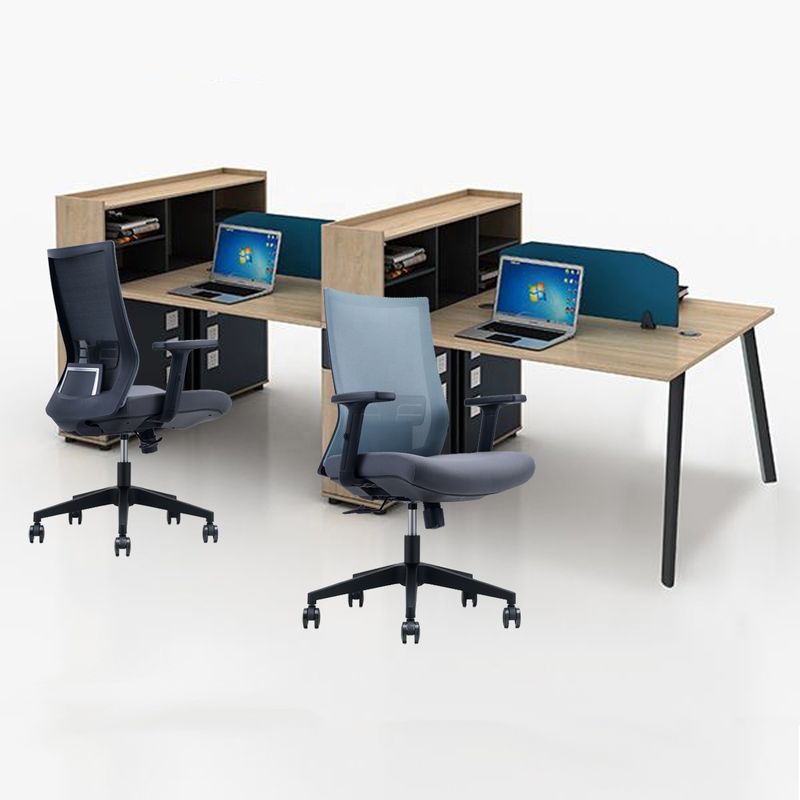 Chaise de bureau exécutive en acier inoxydable à treillis central pour bureau hôtel maison et école