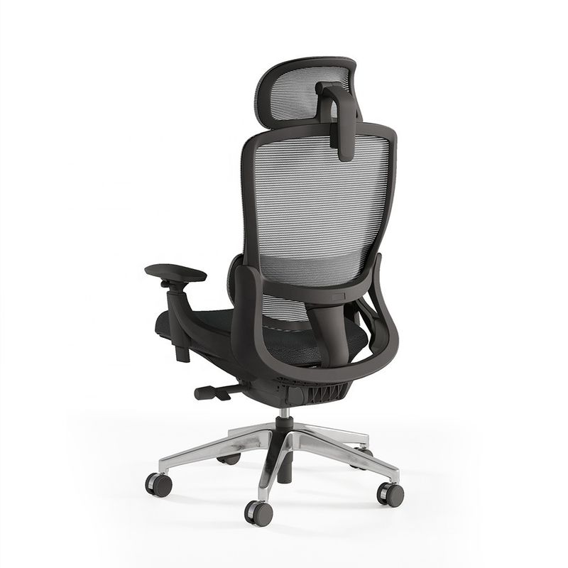 Mecanisme de verrouillage à inclinaison Chaise de chef de luxe à maillage complet pour bureau hôtel maison et école