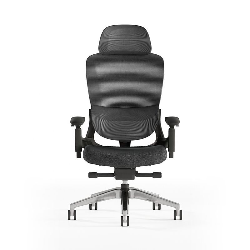 Mecanisme de verrouillage à inclinaison Chaise de chef de luxe à maillage complet pour bureau hôtel maison et école