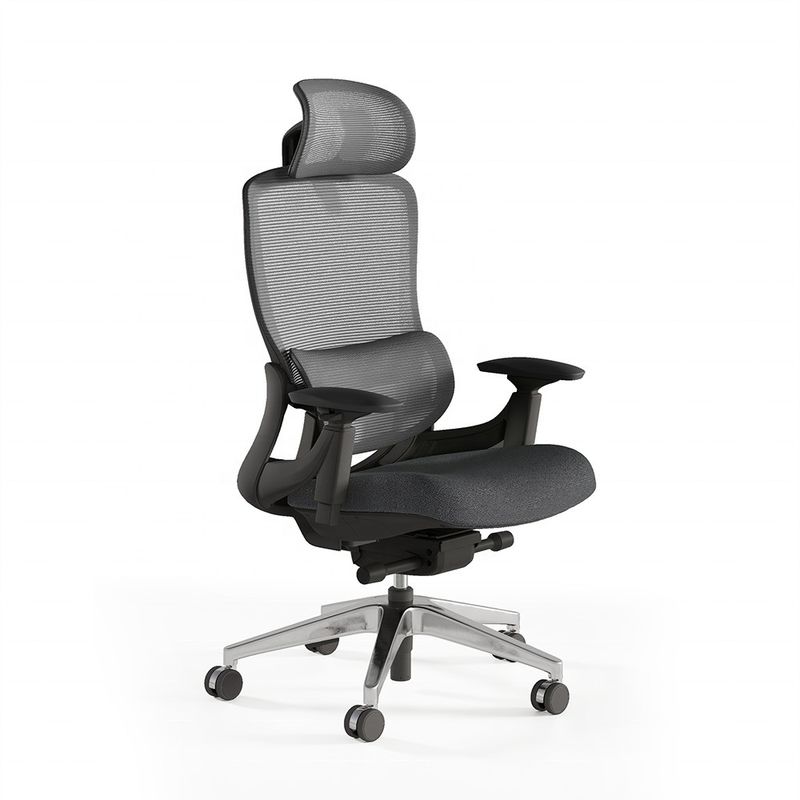 Mecanisme de verrouillage à inclinaison Chaise de chef de luxe à maillage complet pour bureau hôtel maison et école