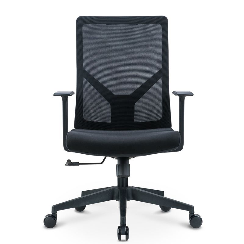 Exemplaire gratuit Expédition Cadeira Mesh Mid-Back Swivel réglable chaise de travail pour bureau