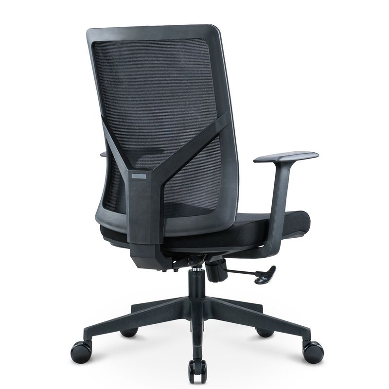 Exemplaire gratuit Expédition Cadeira Mesh Mid-Back Swivel réglable chaise de travail pour bureau