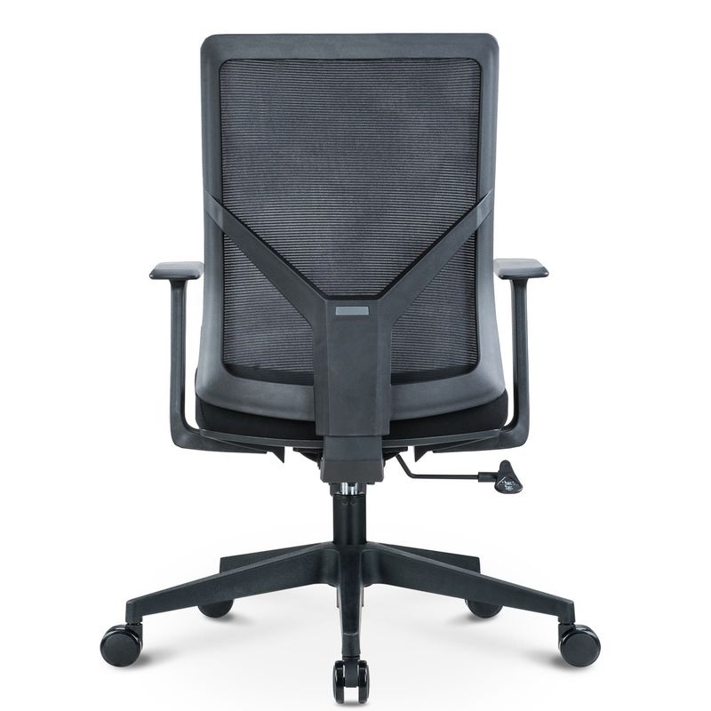 Exemplaire gratuit Expédition Cadeira Mesh Mid-Back Swivel réglable chaise de travail pour bureau