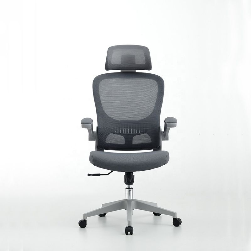 Chaise de bureau en maille ergonomique en acier inoxydable pour bureau, hôtel, meubles pour la maison et l'école