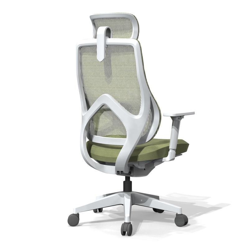 Mécanisme de châssis à entraînement par fil Chaise de bureau pivotante à dos élevé avec tissu à mailles complètes