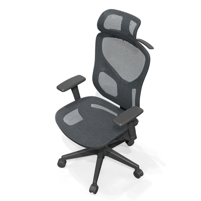 Chaise de bureau ergonomique à maillage complet réglable en hauteur dans un style de design moderne pour le Guangdong