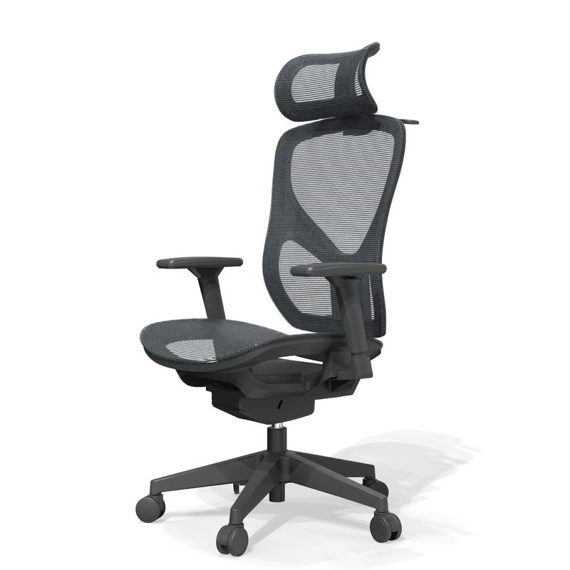 Chaise de bureau ergonomique à maillage complet réglable en hauteur dans un style de design moderne pour le Guangdong