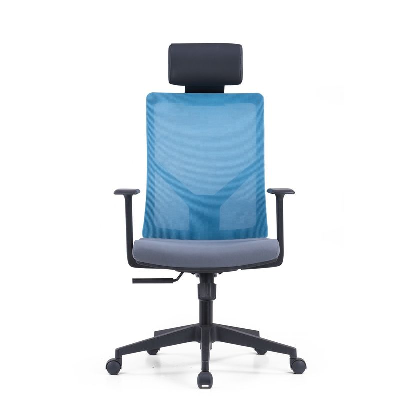 Chaise de bureau réglable à dos haut avec support lombaire