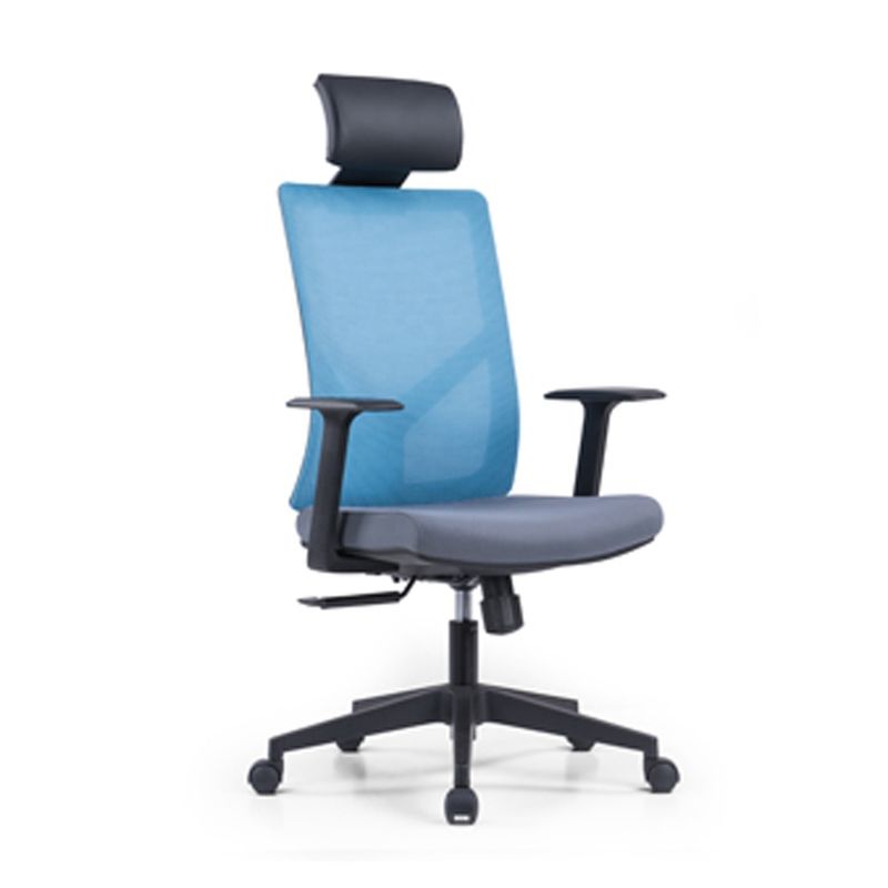 Chaise de bureau réglable à dos haut avec support lombaire
