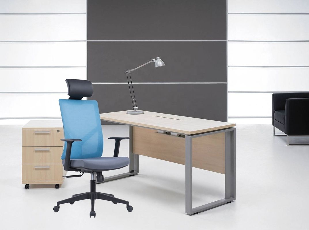 Chaise de bureau réglable à dos haut avec support lombaire
