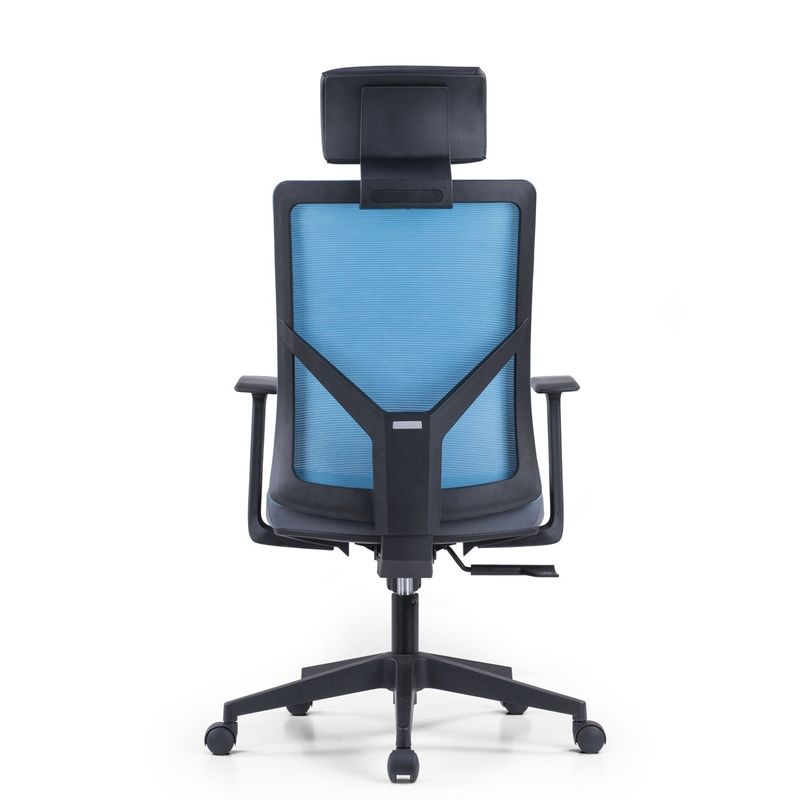 Chaise de bureau réglable à dos haut avec support lombaire