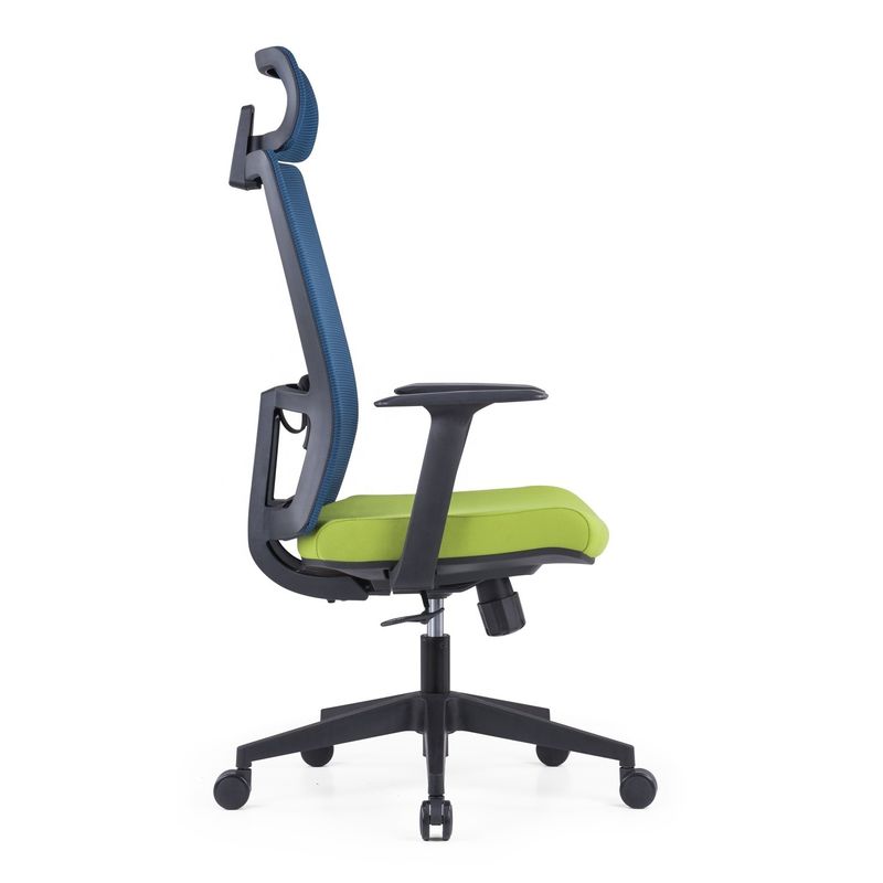 Foshan travail en rotation en plastique personnel pivotant ordinateur maillage exécutif chaise de bureau ergonomique 580*640*1150-1250mm