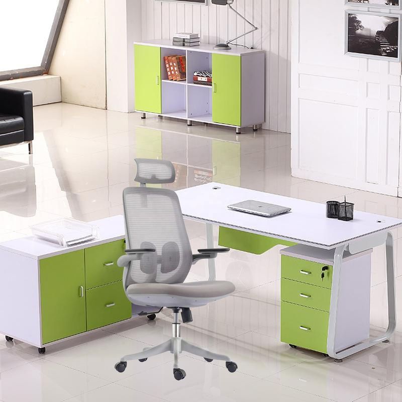 HY3616 arrière en acier inoxydable Y-SEATER grise filet Bureau chaise exécutive pour le patron du bureau